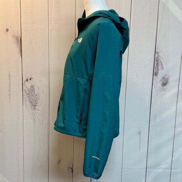 North Face Womens Flyweight Hoodie Jacket Teal Size M, Style NF0A4MF, EUC - Picture 4 of 11